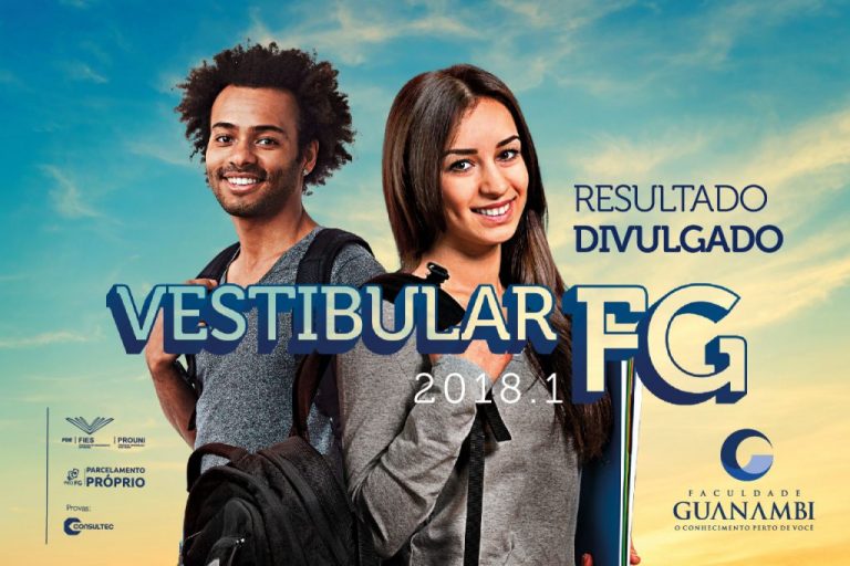 FG divulga lista de aprovados no vestibular 2018.1