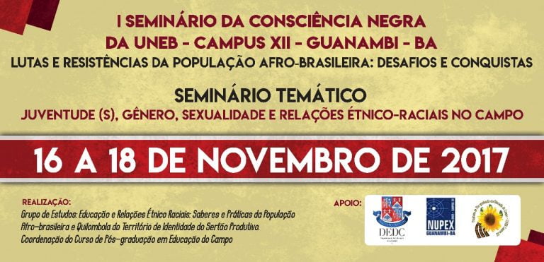 Guanambi: UNEB realiza I Seminário da Consciência Negra