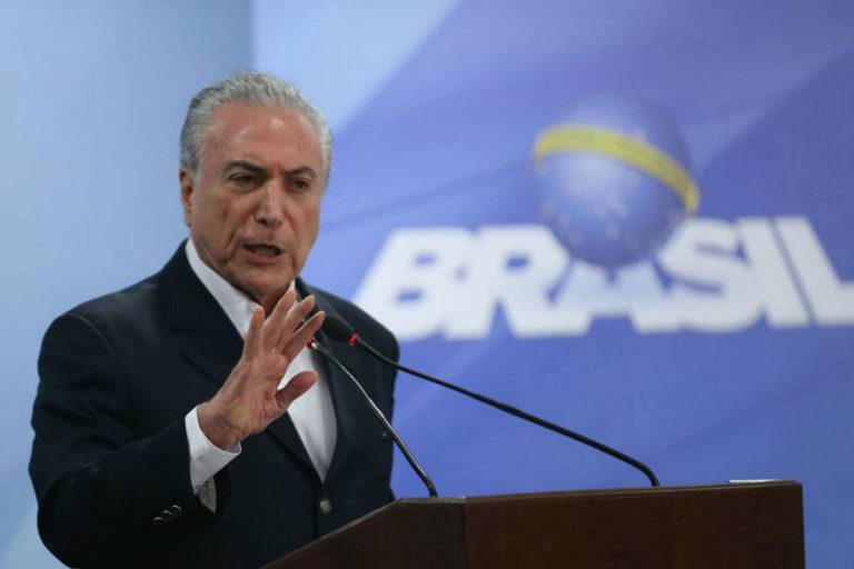 Temer diz que Brasil nunca pensou em fechar fronteiras