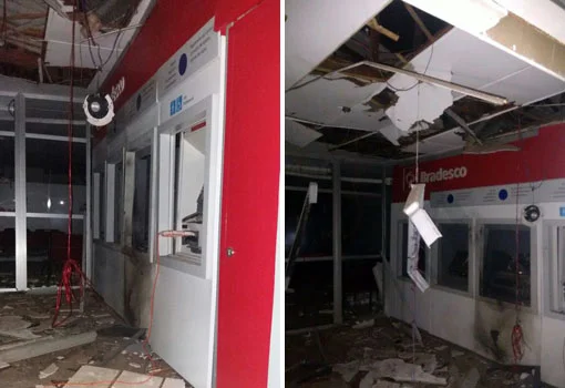 Bahia: bandidos explodem banco na Chapada Diamantina