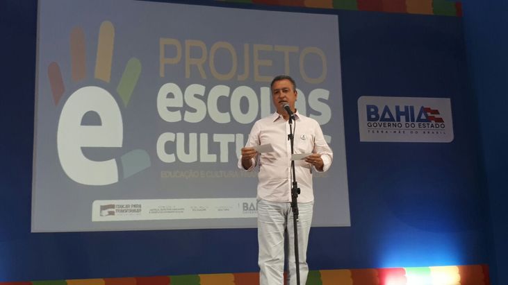Durante lançamento do projeto Escolas Culturais em Guanambi, governador anuncia cursos técnicos na área de cultura