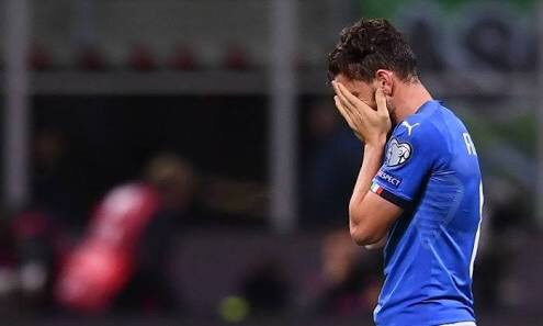 Itália empata com a Suécia e fica fora da Copa 2018