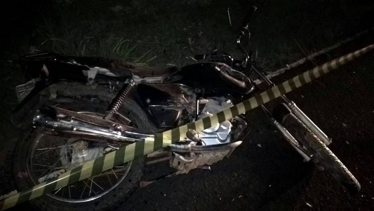 Motociclista morre vítima de acidente na BR-030 em Palmas de Monte Alto