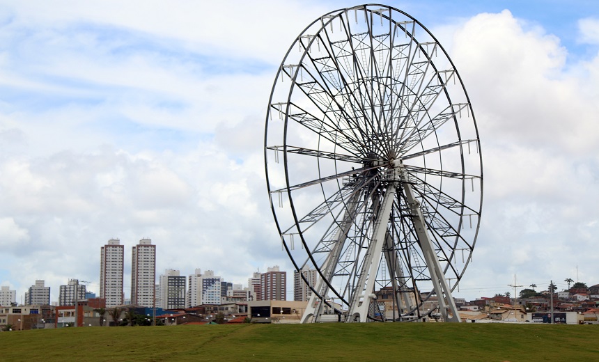 Festival Virada Salvador terá roda-gigante de 36 metros para passeio gratuito