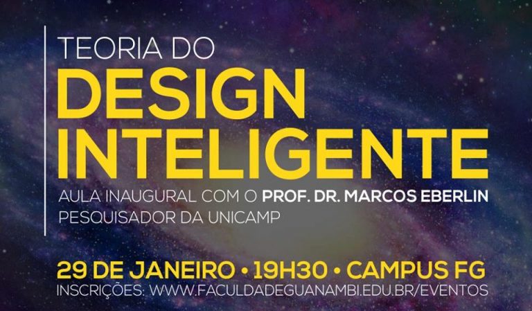 FG realiza aula inaugural com palestra sobre Teoria do Design Inteligente