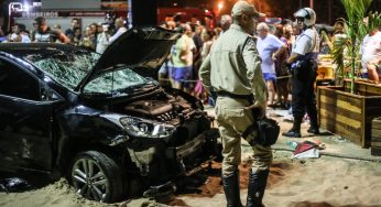 Motorista atropela 17 pessoas em Copacabana nesta quinta-feira (18), bebê morre
