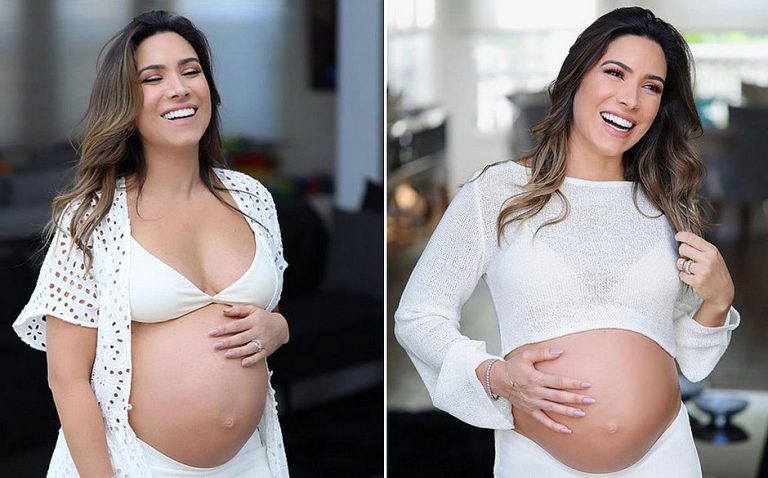 Nasce Jane, filha de Patrícia Abravanel e Fábio Faria