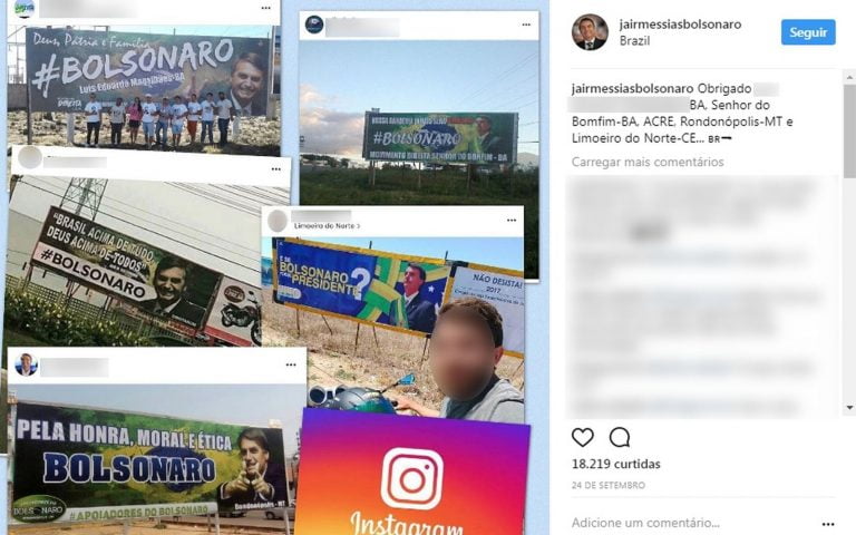 Luiz Fux libera outdoors de Bolsonaro no interior da Bahia