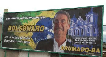 Juiz eleitoral determina retirada de outdoor de Bolsonaro em Brumado