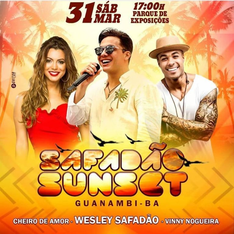 Ingressos para evento com Wesley Safadão em Guanambi já estão a venda