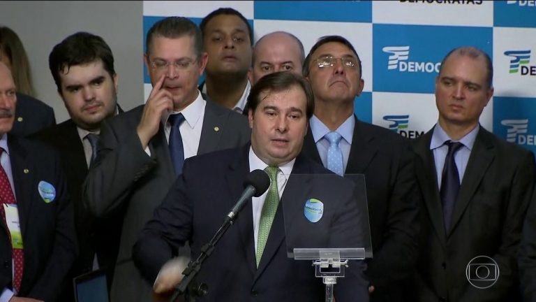 Rodrigo Maia é lançado pré-candidato