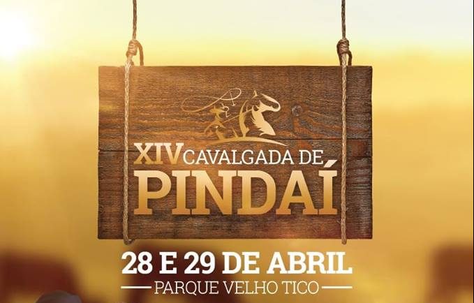 XIV Cavalgada de Pindaí acontecerá nos dias 28 e 29 de abril