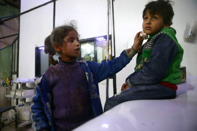 Mais de mil crianças já morreram na guerra na Síria só em 2018