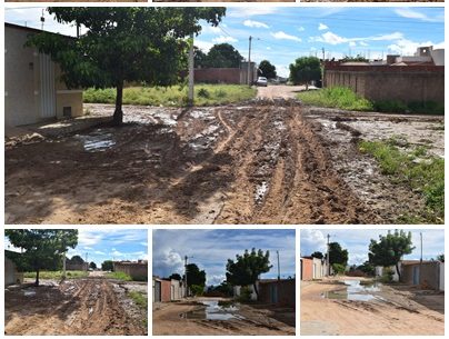 Guanambi: Ruas não pavimentadas ficam intransitáveis após chuvas
