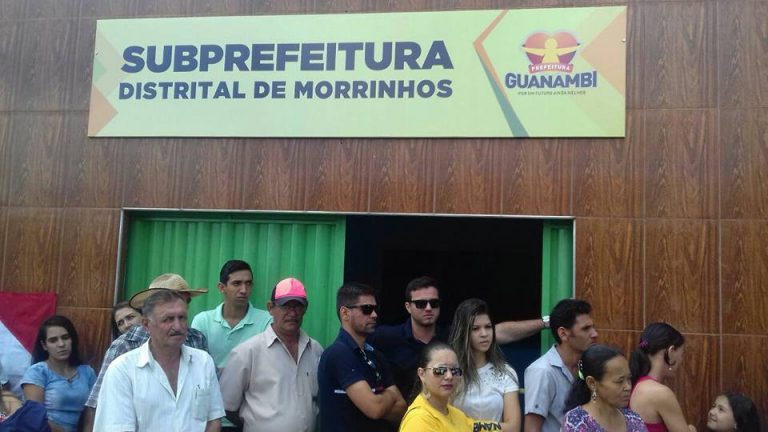 Morrinhos ganha subprefeitura