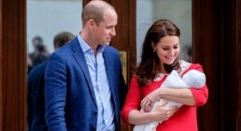 Família Real divulga nome do 3º filho de Kate e William