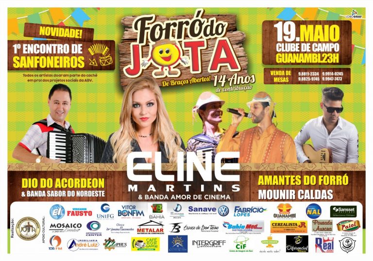 Forró do Jota divulga programação oficial