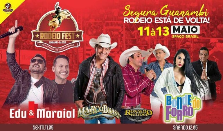Guanambi Rodeio Fest e leilão nelore acontecem neste fim de semana