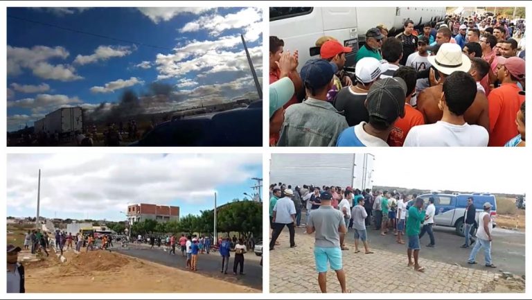 Carreta de combustíveis que tinha Guanambi como destino continua bloqueada em Tanque Novo