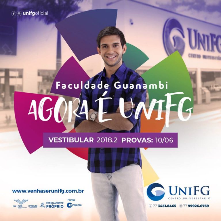 UniFG abre inscrições para Vestibular 2018.2 com três novos cursos
