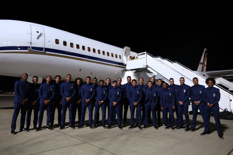 Seleção brasileira chega a Rússia para disputar a Copa do Mundo