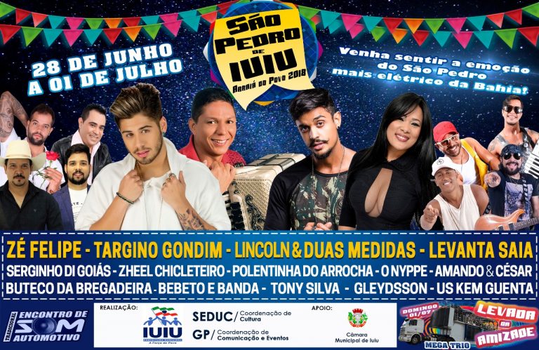 São Pedro de Iuiú começa nesta quinta, veja a programação completa