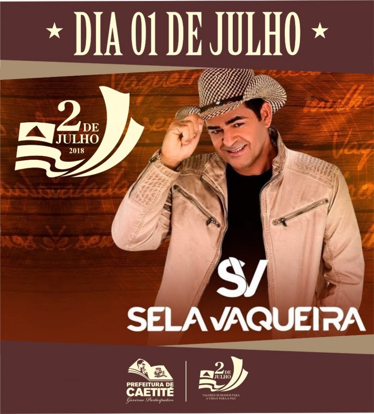 Prefeitura de Caetité divulga programação da festa de Dois de Julho