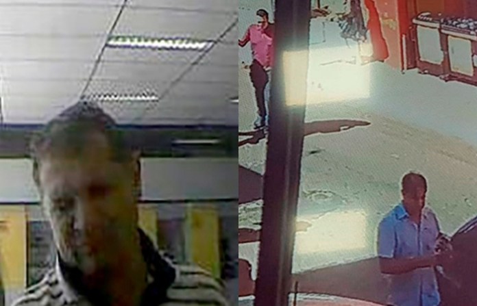 Polícia divulga foto de suspeitos que aplicaram golpe em funcionário do posto