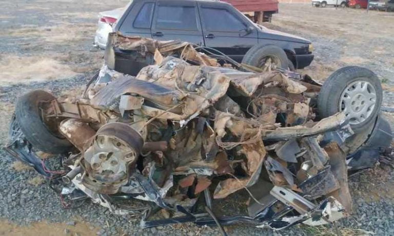 Cinco pessoas da mesma família morrem em acidente no Norte de Minas