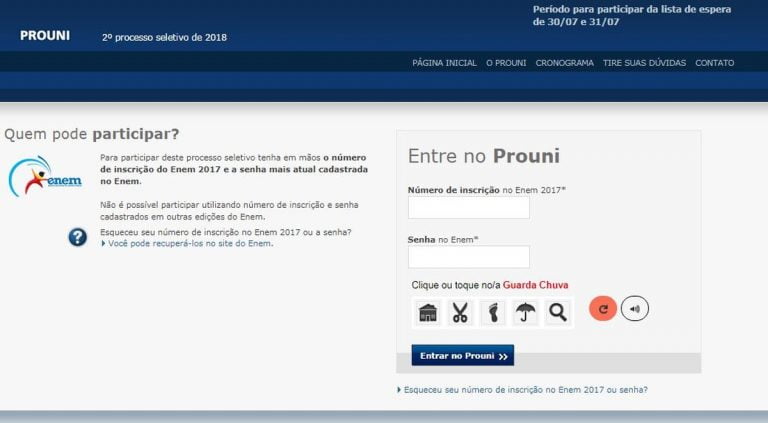 Adesão à lista de espera do ProUni termina nesta terça-feira