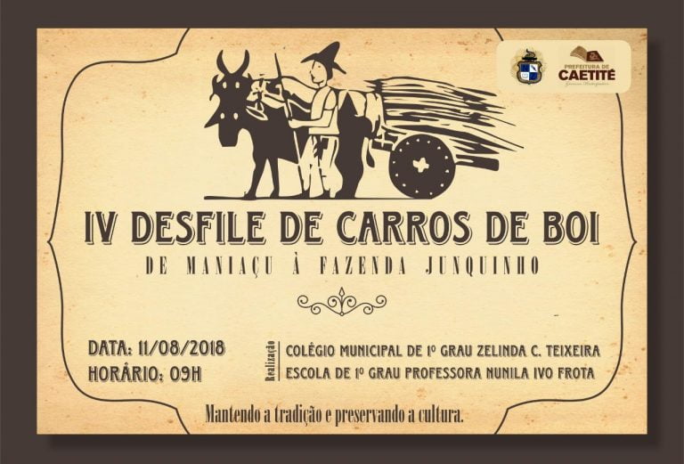 Maniaçu realiza IV Desfile de Carros de Boi