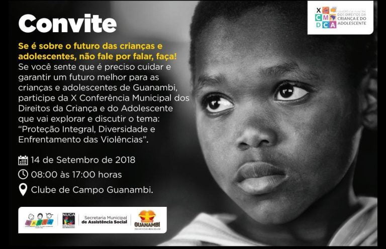 Guanambi realiza a X Conferência Municipal dos Direitos da Criança e do Adolescente
