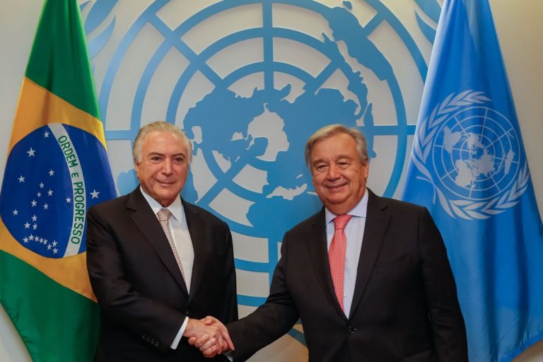 Em discurso na ONU, Temer critica unilateralismo e intolerância