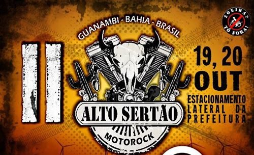 II Alto Sertão Moto Rock acontece neste fim de semana em Guanambi