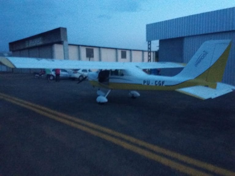 Mesmo fechado para obras, aeroporto de Guanambi recebeu pousos no fim de semana