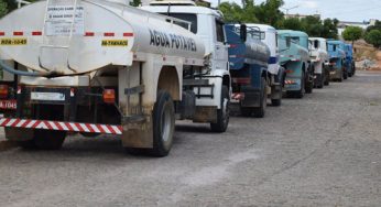 Exército em Montes Claros credencia caminhões pipa para combate à seca no Norte de Minas e região de Guanambi