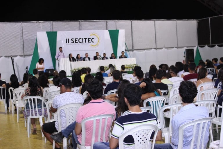 Veja a programação da II Secitec nesta quarta-feira (17)