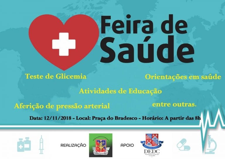 Uneb realiza Feira de saúde no centro de Guanambi na próxima segunda-feira (12)