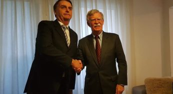 Bolsonaro se reúne com assessor de Segurança Nacional dos EUA