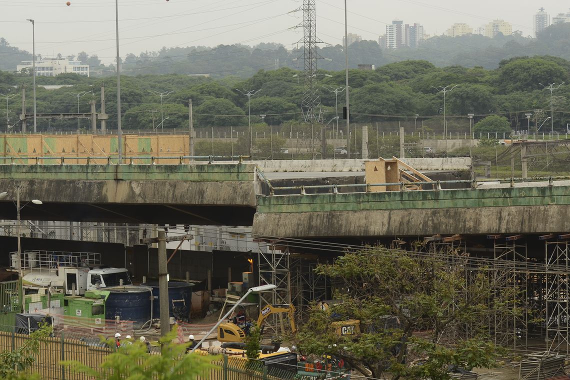 Obra emergencial em viaduto de São Paulo terá prazo de seis meses