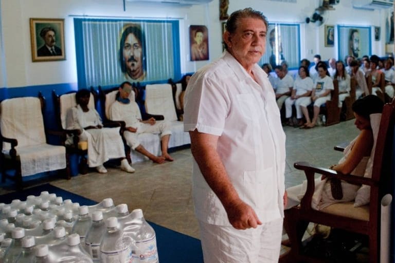 João de Deus presta depoimento no Ministério Público de Goiás