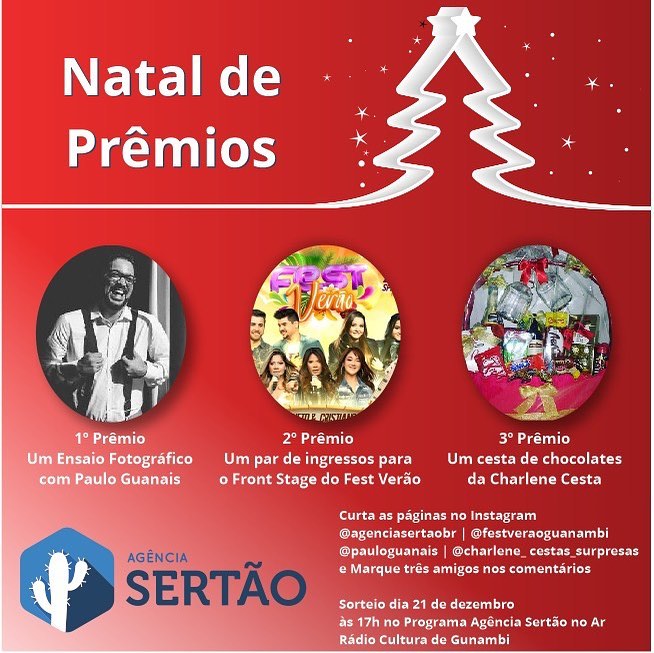 Agência Sertão realiza sorteio da promoção “Natal de Prêmios”