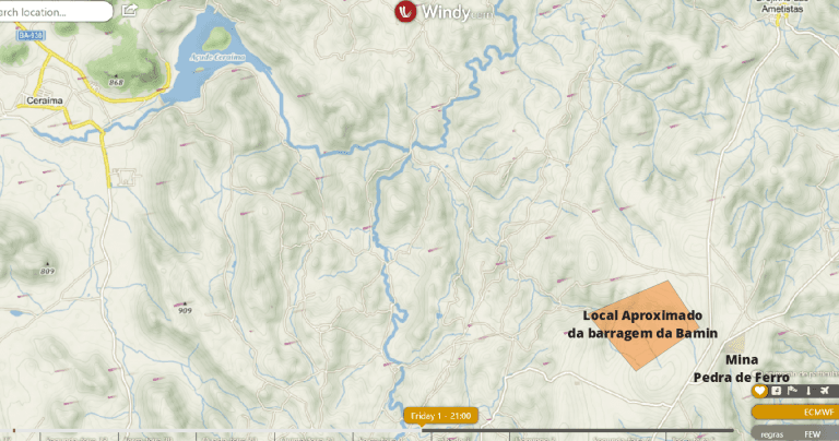 O que se sabe sobre a barragem de rejeitos que a Bamin quer construir entre Caetité e Pindaí