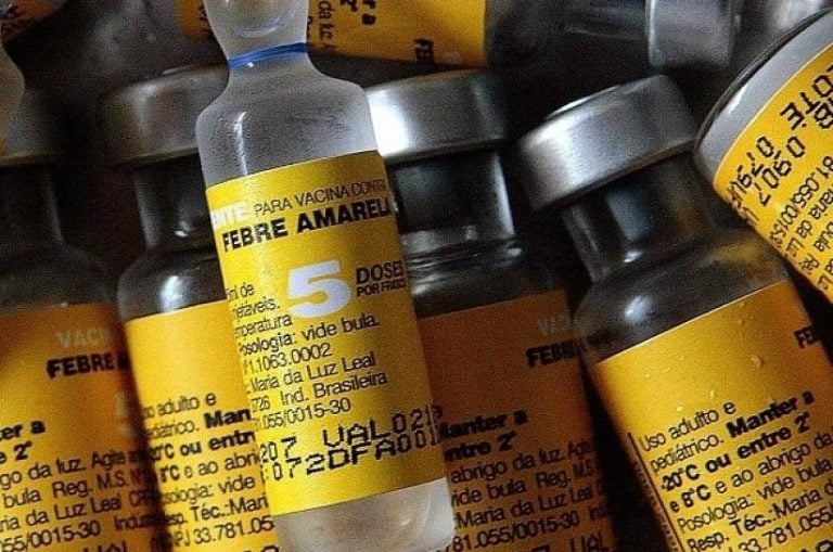 OMS recomenda vacina de febre amarela para estrangeiros que visitem a Bahia