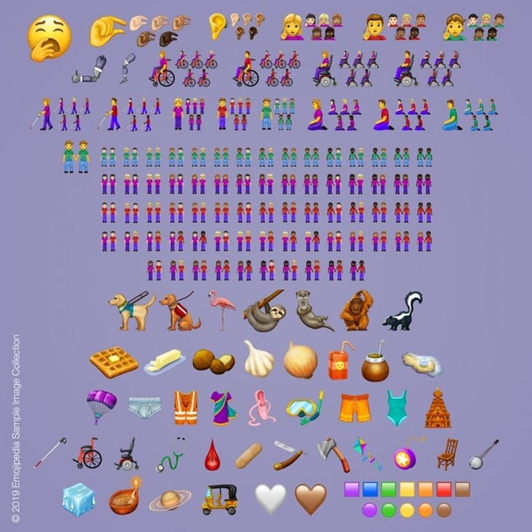 Novos emojis serão lançados em março