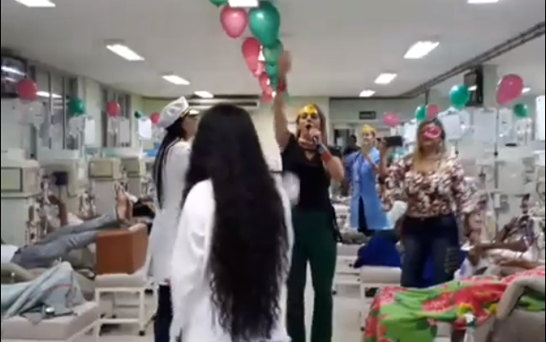 Hospital do Rim de Guanambi promove Carnaval para pacientes