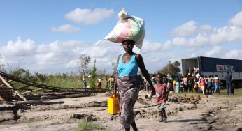 Após ciclone, Moçambique enfrenta risco de surto de cólera