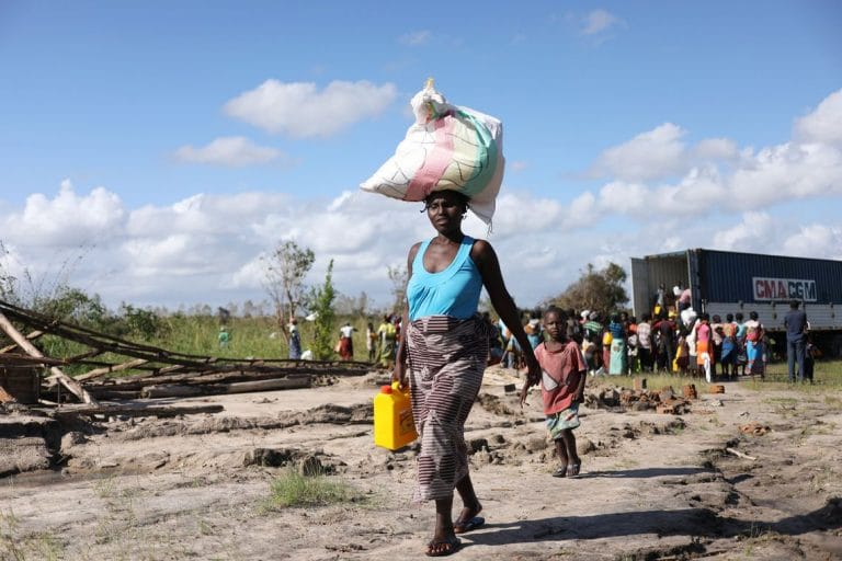 Após ciclone, Moçambique enfrenta risco de surto de cólera