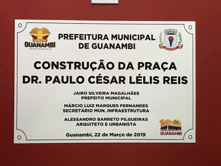 Praça do bairro Ipiranga homenageia Dr. Paulo Lélis