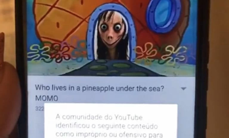 MP notifica Google e WhatsApp para removerem vídeos da ‘Momo’